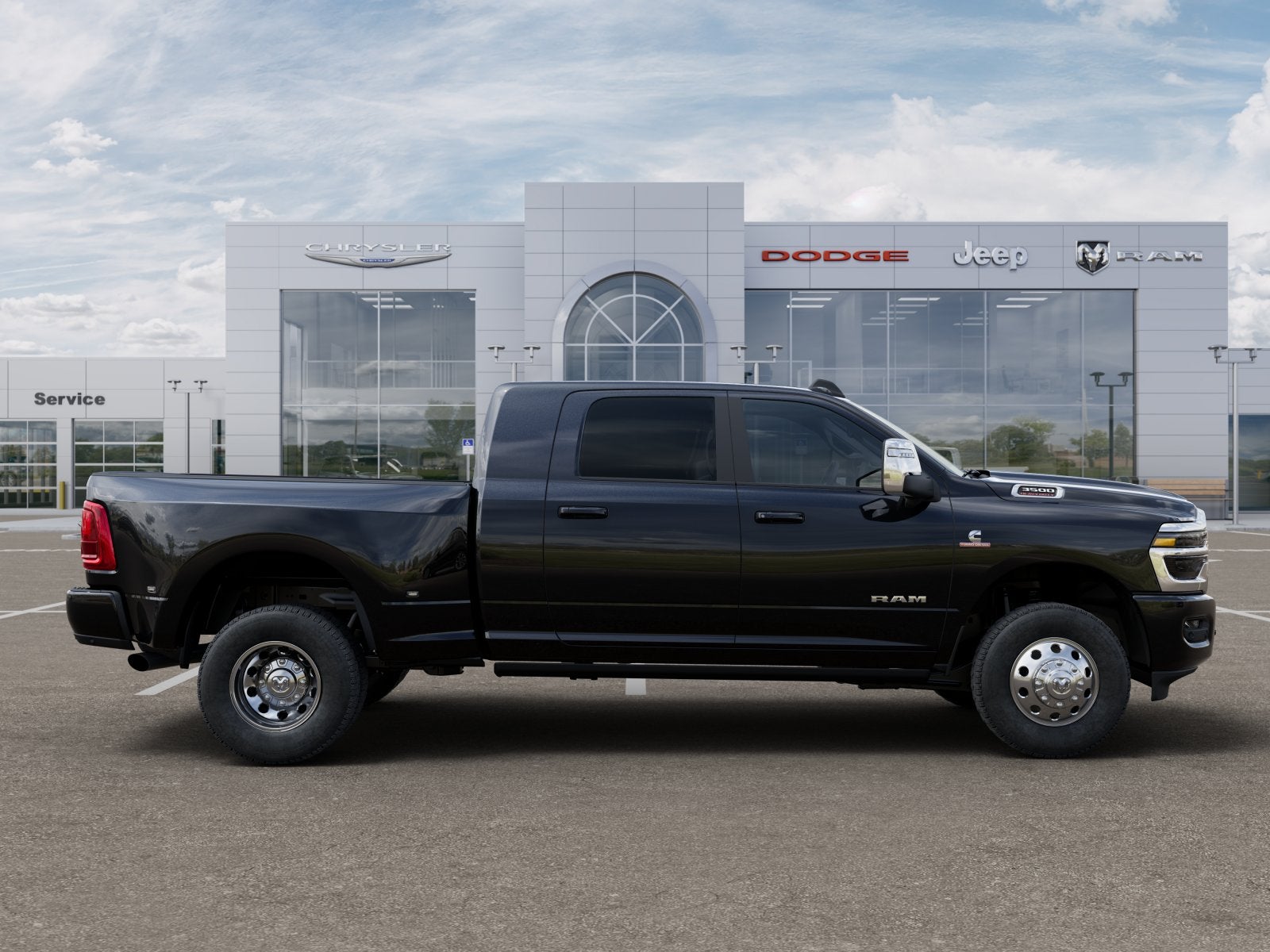 2025 RAM Ram 3500 RAM 3500 LARAMIE MEGA CAB 4X4 6'4' BOX